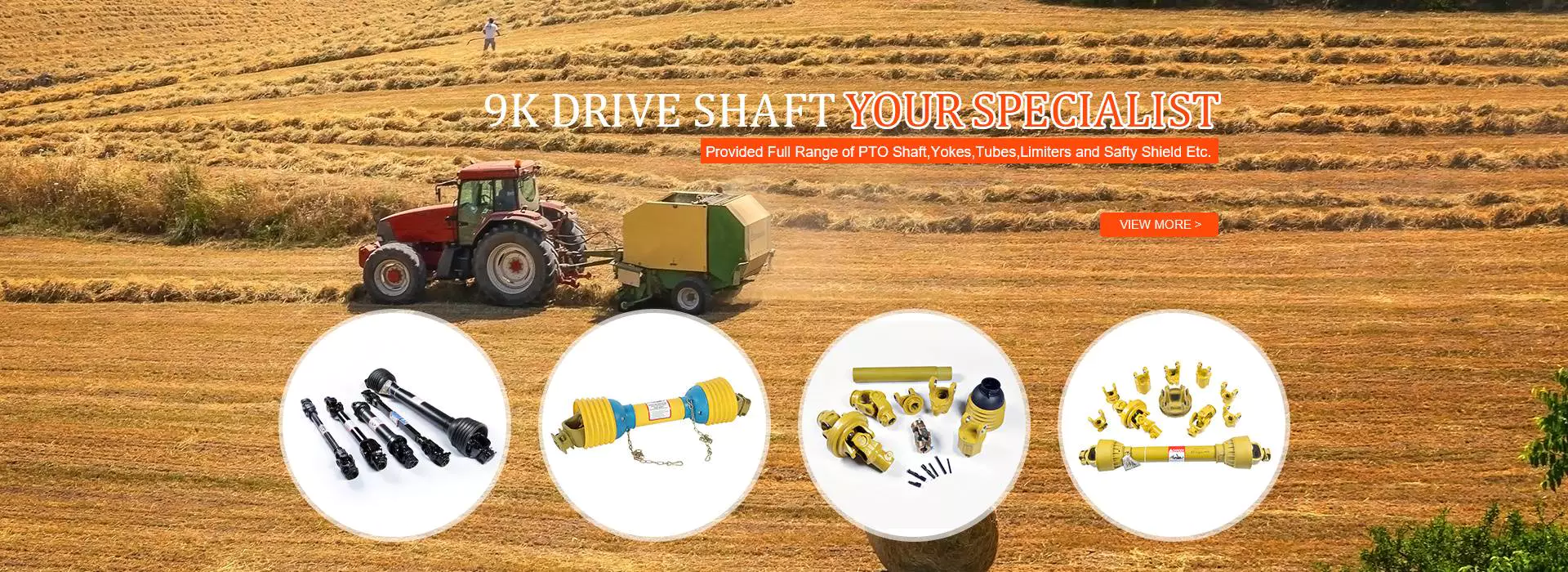 9k pto shaft